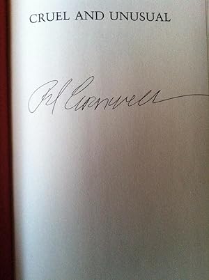 Cruel & Unusual (SIGNED 1ST EDITION/1ST PRINTING)