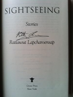 Imagen del vendedor de Sightseeing: Stories (SIGNED FIRST EDITION W/PROVENANCE) a la venta por Chateau Chamberay Books