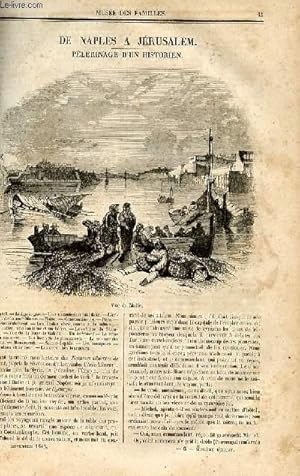 Bild des Verkufers fr Le muse des familles - lecture du soir - deuxime srie - livraison n06 - De Naples  Jrusalem - plerinage d'un historien par Mazas,  suivre. zum Verkauf von Le-Livre