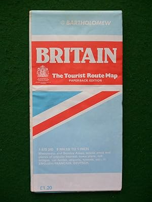 Bild des Verkufers fr Britain The Tourist Route Map zum Verkauf von Shelley's Books