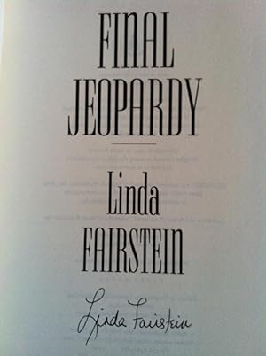 Final Jeopardy (SIGNED FIRST EDITION)