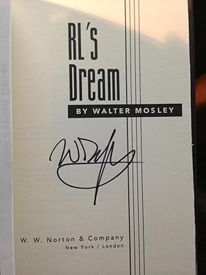 RL's Dream: A Novel (SIGNED FIRST EDITION)