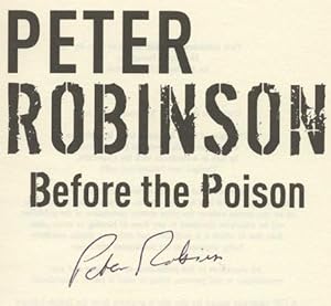 Imagen del vendedor de Before the Poison -1st Edition/1st Impression a la venta por Books Tell You Why  -  ABAA/ILAB