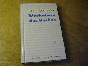 Seller image for Wrterbuch des Buches for sale by Antiquariat Fuchseck
