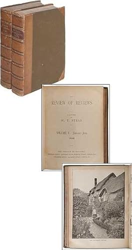 Bild des Verkufers fr The Review of Reviews, 1892 and 1896 zum Verkauf von Between the Covers-Rare Books, Inc. ABAA