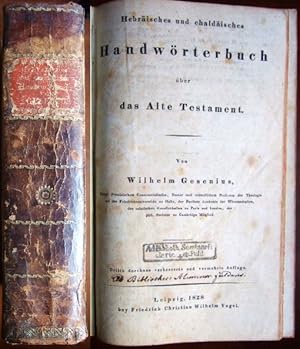 Hebräisches und chaldäisches Handwörterbuch über das Alte Testament.