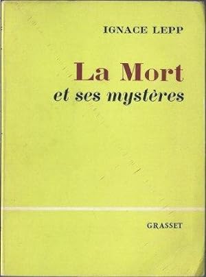 Seller image for La mort et ses mystres approches psychanalytiques for sale by LES TEMPS MODERNES