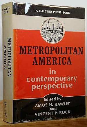 Seller image for Metropolitan America in Contemporary Perspective for sale by Stephen Peterson, Bookseller