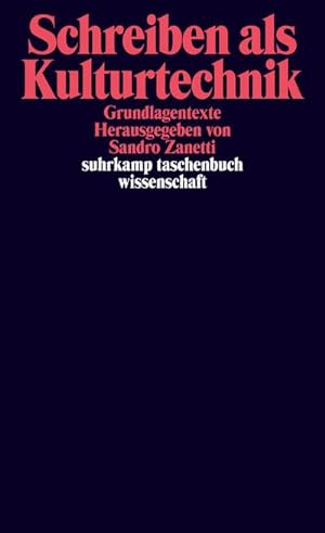 Seller image for Schreiben als Kulturtechnik for sale by BuchWeltWeit Ludwig Meier e.K.