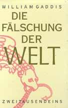 Seller image for Die Falschung der Welt (The Recognitions) for sale by Steven Moore Bookseller