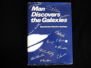 Seller image for MAN DISCOVERS THE GALAXIES for sale by HERB RIESSEN-RARE BOOKS