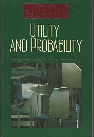 Immagine del venditore per Utility and Probability (New Palgrave Series) venduto da Dorley House Books, Inc.