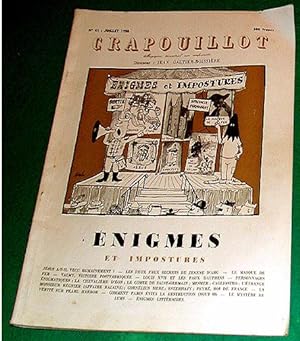Le Crapouillot, n° 41 - juillet 1958. Numéro spécial: Enigmes et impostures.