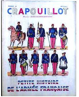 LE CRAPOUILLOT N°25-1954. PETITE HISTOIRE DE L'ARMEE FRANCAISE.