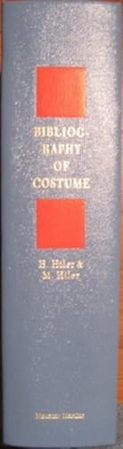 Seller image for BIBLIOGRAPHY OF COSTUME, A DICTIONARY CATALOG OF ABOUT EIGHT THOUSAND BOOKS AND PERIODICALS for sale by First Folio    A.B.A.A.