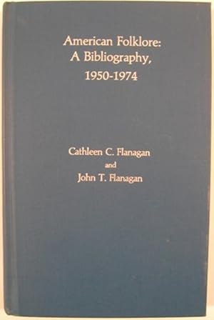 Bild des Verkufers fr AMERICAN FOLKLORE: A BIBLIOGRAPHY, 1950-1974 zum Verkauf von First Folio    A.B.A.A.
