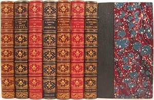 L'ABBESSE DE CASTRO [with six other French books in companion bindings]
