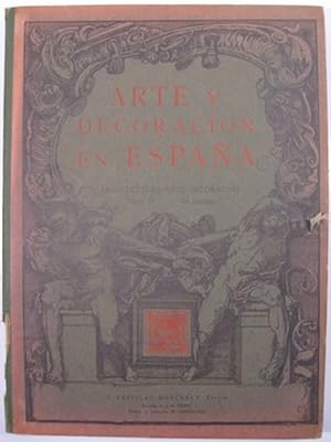 ARTE Y DECORACION EN ESPANA: ARQUITECTURA - ARTE DECORATIVO. Vol. IV