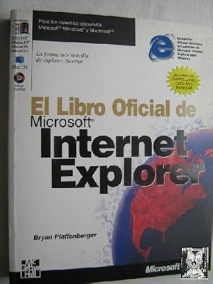 EL LIBRO OFICIAL DE MICROSOFT INTENET EXPLORER