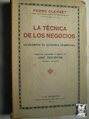 LA TÉCNICA DE LOS NEGOCIOS