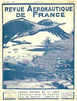 Revue Aéronautique de France N°4-5 de Mai-juin 1925.