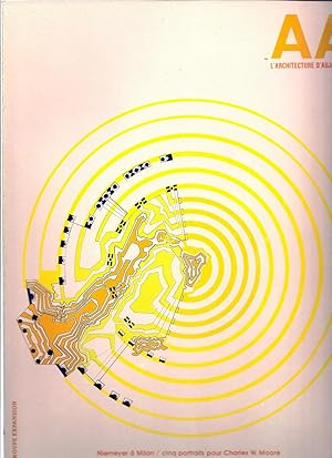 AA L'Architecture d'Aujourd'hui N° 184. Mars-avril 1976. Niemeyer à Milan - Cinq portraits pour C...