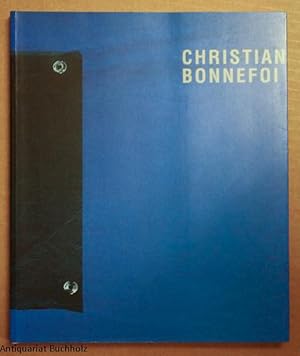Image du vendeur pour Christian Bonnefoi mis en vente par Galerie Buchholz OHG (Antiquariat)