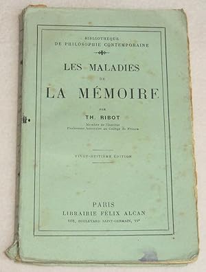 Imagen del vendedor de LES MALADIES DE LA MEMOIRE a la venta por LE BOUQUINISTE