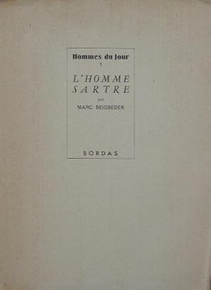 Seller image for L'homme Sartre. Essai de dvoilement prexistentiel. for sale by Librairie les mains dans les poches