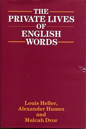 Seller image for The Private Lives of English Words for sale by Save The Last Book For Me (IOBA Member)