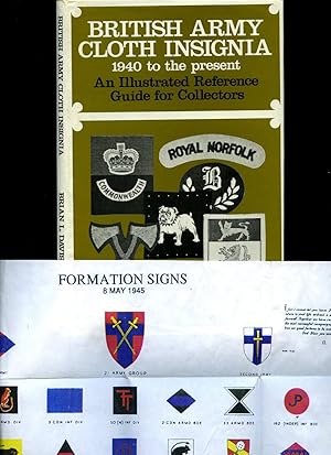 Seller image for British Army Cloth Insignia 1940 to the Present + Large Colour Sheet for sale by Little Stour Books PBFA Member