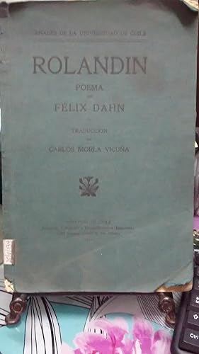 Rolandín. Poema. Traducción de Carlos Morla Vicuña