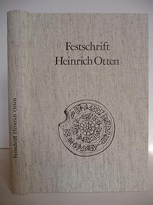 Image du vendeur pour Festschrift Heinrich Otten. 27. Dezember 1973. mis en vente par Librairie Le Trait d'Union sarl.