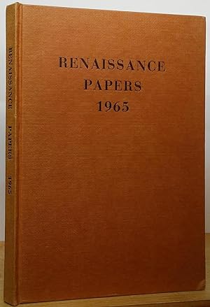 Bild des Verkufers fr Renaissance Papers 1965 zum Verkauf von Stephen Peterson, Bookseller