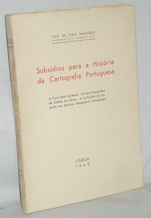 Subsidios Para a Historia De Cartografia Portuguesa