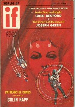 Bild des Verkufers fr IF Worlds of Science Fiction: June 1972 ("In the Ocean of Night"; "Patterns of Chaos") zum Verkauf von Books from the Crypt