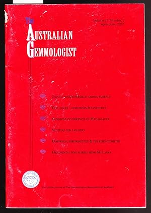 Bild des Verkufers fr The Australian Gemmologist Volume 21, No: 2 April-June 2001 zum Verkauf von Laura Books
