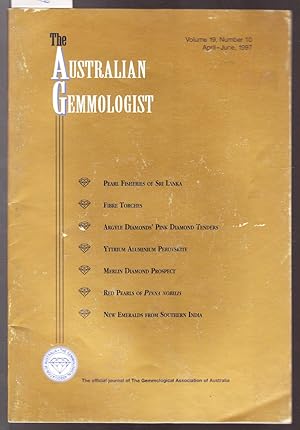 Bild des Verkufers fr The Australian Gemmologist Volume 19 No: 10 April-June 1997 zum Verkauf von Laura Books