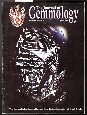 Seller image for The Journal of Gemmology Vol: 25, No.3 July 1996 for sale by Laura Books