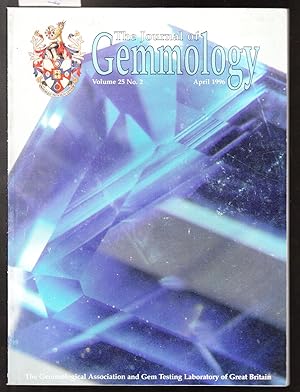 Bild des Verkufers fr The Journal of Gemmology Vol: 25, No:2 April 1996 zum Verkauf von Laura Books