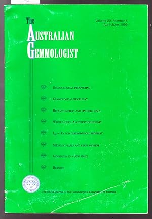 Bild des Verkufers fr The Australian Gemmologist Volume 20, No: 6 April-June 1999 zum Verkauf von Laura Books