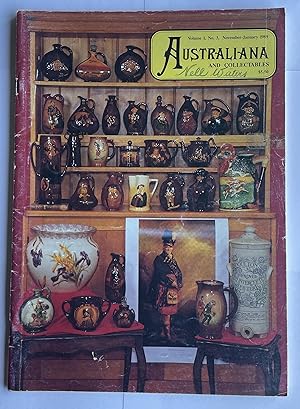 Imagen del vendedor de Australiana and Collectables Vol.1 No.3 Nov-Jan 1989 a la venta por Laura Books