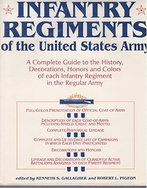 Imagen del vendedor de Infantry Regiments of the United States Army a la venta por Books on the Boulevard