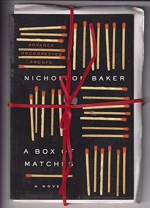 Imagen del vendedor de A Box of Matches - uncorrected proofs a la venta por Steven Moore Bookseller