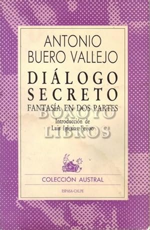 Imagen del vendedor de Diálogo secreto fantasía en dos partes a la venta por Boxoyo Libros S.L.
