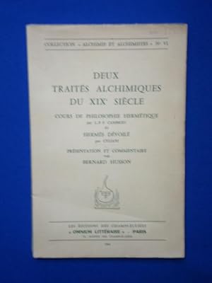 Bild des Verkufers fr Deux traits alchimiques du XIX: Cours de Philosophie Hermtique et Herms dvoil zum Verkauf von Emmanuelle Morin