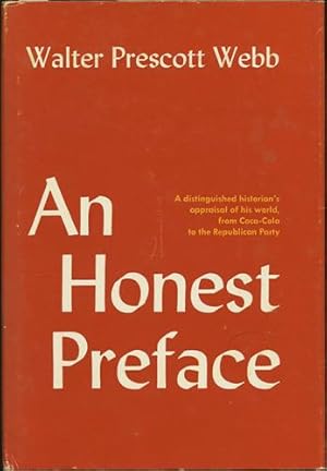 Bild des Verkufers fr An Honest Preface and Other Essays zum Verkauf von Kaaterskill Books, ABAA/ILAB