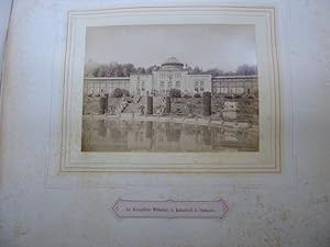 Original-Fotografie "Die Königliche Wilhelma in Kannstadt b. Stuttgart" (Teilansicht).