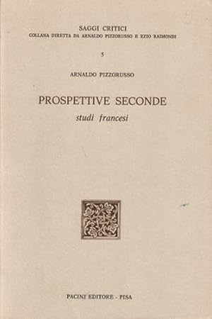 Image du vendeur pour Prospettive seconde. Studi Francesi. mis en vente par FIRENZELIBRI SRL