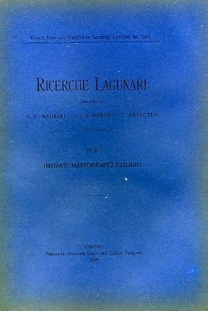 Immagine del venditore per Ricerche Lagunari. N.9: Impianti mareografici eseguiti. venduto da FIRENZELIBRI SRL